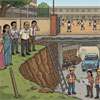 Underground chamber found under the school turns out to be neighbour’s garage