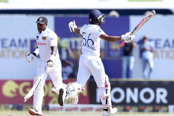 Chandimal Ton Powers Sri Lanka to 306/3