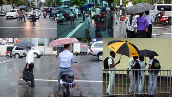 Rainy day in Colombo