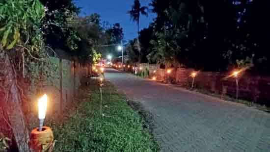 ‘Pandam’ lights up WeweYaya Vesak