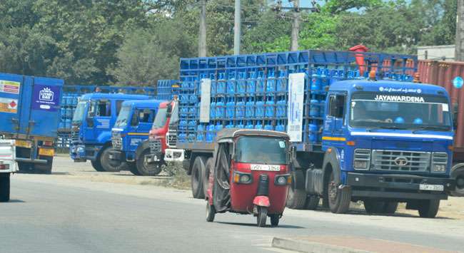 Gas distribution begins...