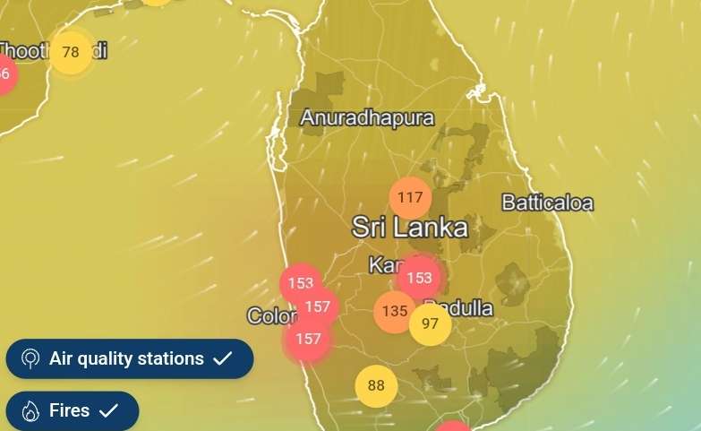 Air quality in SL still at risk: AQI