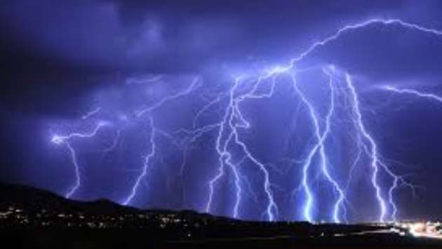 Severe lightning warning for five provinces