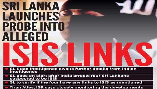 Sri Lanka launches probe into alleged   ISIS links