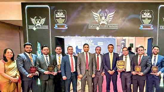 HNB Life secures 4th consecutive Company with Great Managers recognition