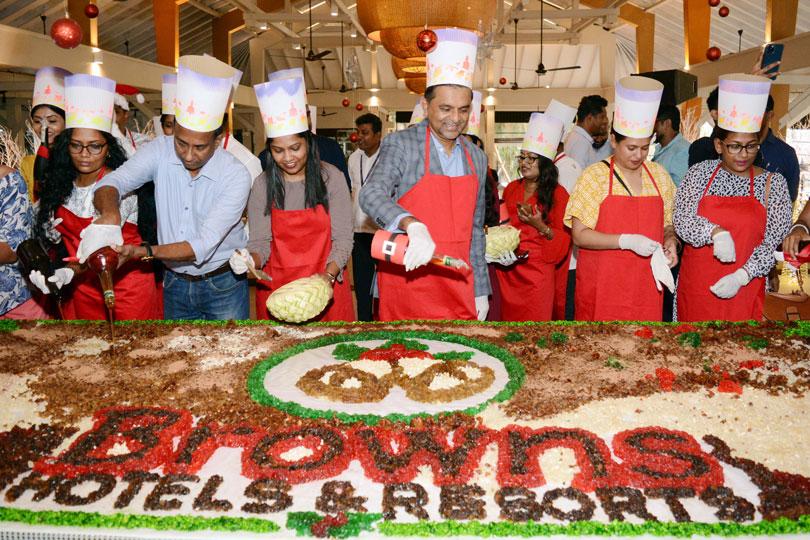 Christmas Alert : Cake Mixing Ceremony at The Stadel - Tollykata