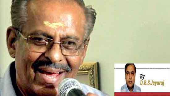 Senior ITAK Leader  “Maavai”  Senathirajah was a Symbol of Tamil Political Resistance