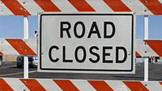 Lotus Road closed due to protest