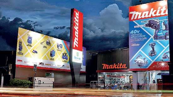 Browns revamps Makita flagship showroom in Colombo