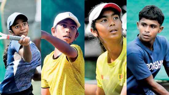 Sayuri, Nuren, Sanuthi, Lithum tennis champions