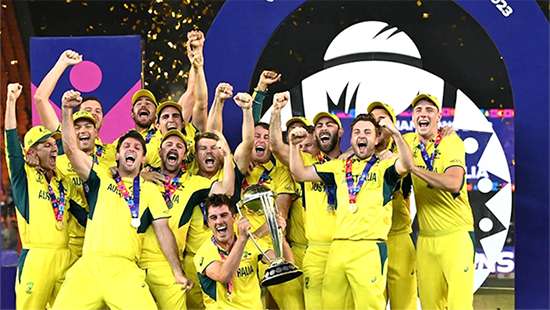 Australia Celebrates their sixth men’s ODI World Cup win...!