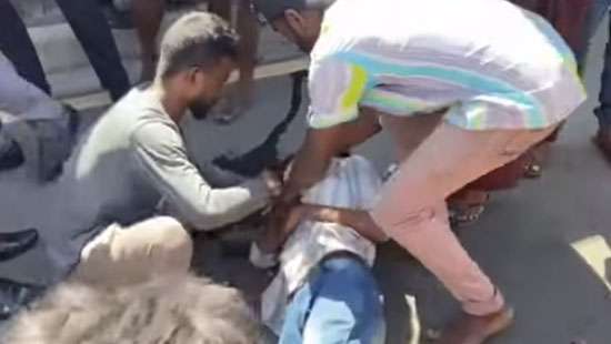 Tense situ as protester outside Temple Trees allegedly assaulted by police