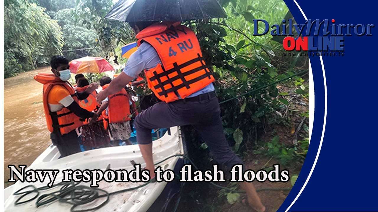 Navy responds to flash floods