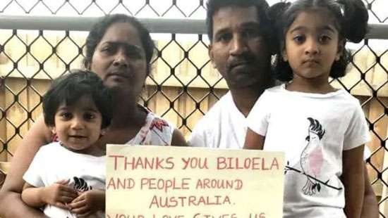 Two-week reprieve for Lankan Tamil asylum seekers facing deportation