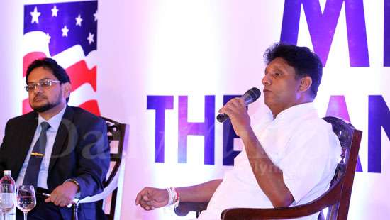 Sajith at ‘Meet the Candidate’