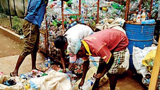 25 tons of solid waste disposed along Sri Pada route