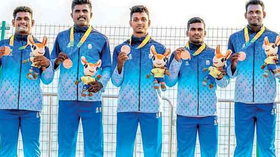 Sri Lanka and Pakistan men win kabbadi bronze