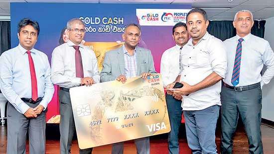 People’s Leasing & Finance launches Gold Cash card