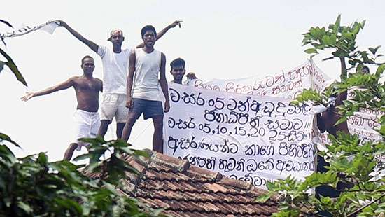 Welikada prisoners strike called off