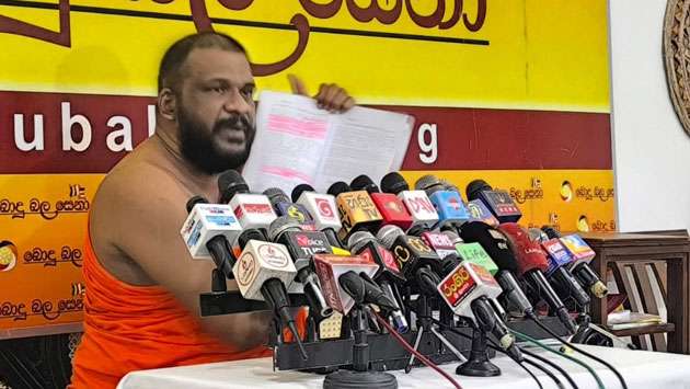 Cardinal ignored Easter attack warning: Gnanasara alleges
