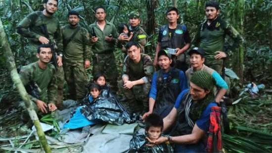 Four children missing in Amazon found alive after 40 days