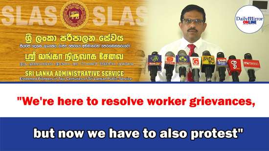 ’’We’re here to resolve worker grievances, but now we have to also protest’’