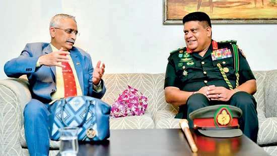 Indian Army Chief in SL