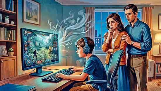 Experts warn  of rising risks as children spend more time on online games