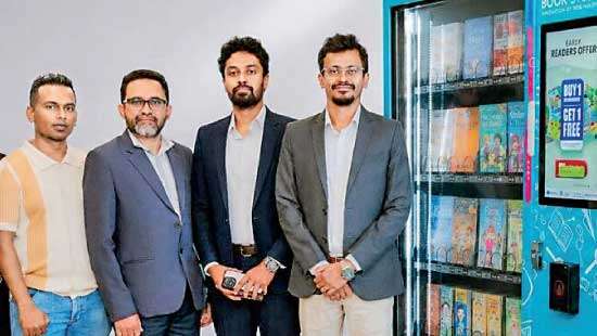 The Book Studio introduces SL’s first automated book vending machine