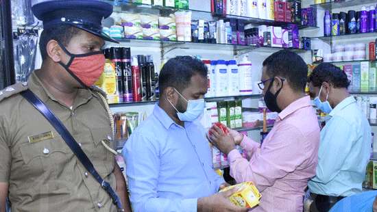 CAA raids shops selling harmful beauty products