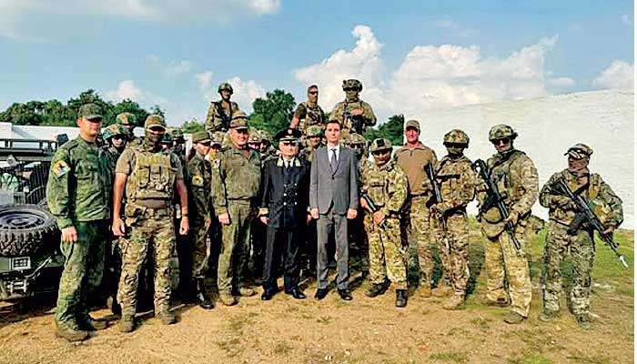 Sri Lanka, Russia hold first joint counter-terrorism drills at Maduruoya