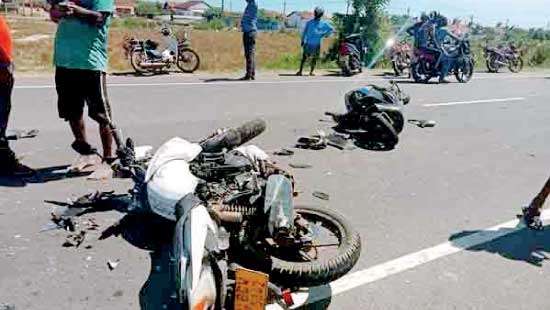 Two motocyclists die in Arali collision