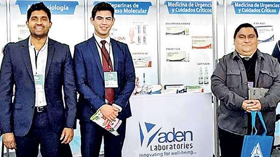 Yaden Laboratories attends Tecnosalud Health Fair in Peru
