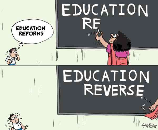 Cartoon of the Day 15-01-2026: Reform or Reverse?