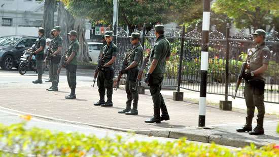 Security beefed up in Colombo