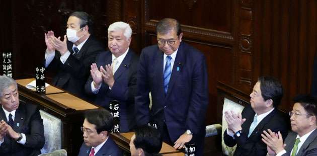 Ishiba formally reelected as Japan PM, eyes minority gov’t