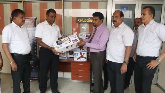 Donation to Apeksha Hospital...