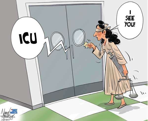 Cartoon of the Day 27-08-2025: I See You - A Reflection on Justice and Accountability