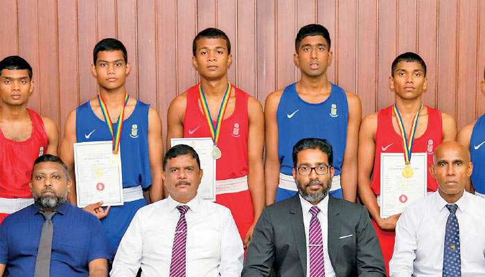 Dharmaraja crowned kings of junior boxing