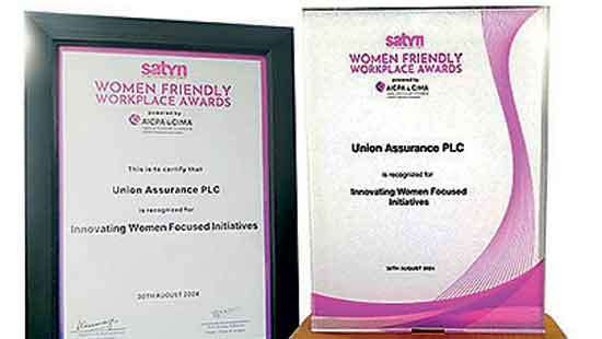 Union Assurance wins at Satynmag-Women Friendly Workplace Awards