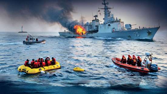 High seas, no law: Combat legal outside 12 nm- Maritime law expert