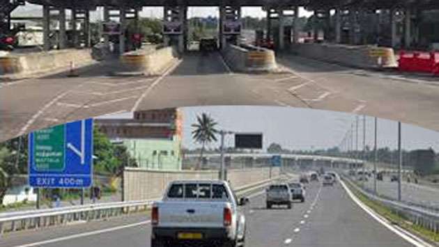 Closed booths, stalled toll automation choke expressways during rush hours