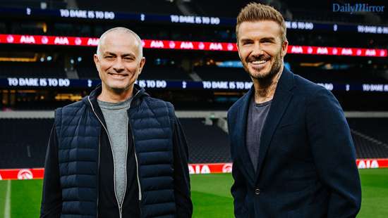 Aia Brings Its Global Ambassador, David Beckham, And Partner, Tottenham Hotspur, Together To Promote Healthier, Longer, Better Lives