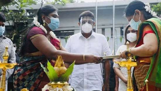 Deepavali at opposition leader’s office