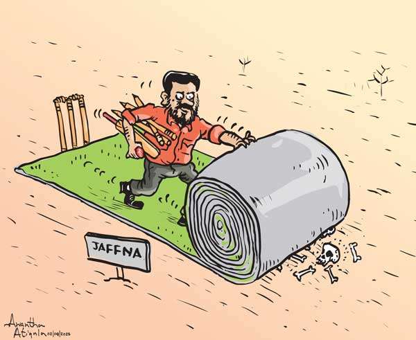 Cartoon of the Day 02-09-2025: Rolling Out Sports, Covering Up History