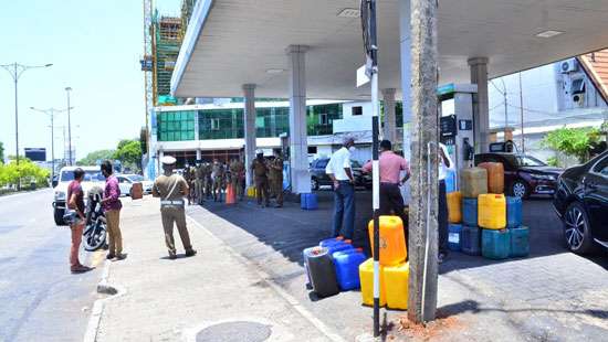 Public anger grows as fuel sheds run out of fuel