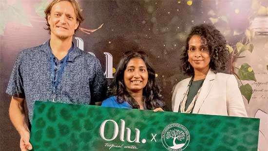 Olu Tropical Water raises funds for leopard conservation