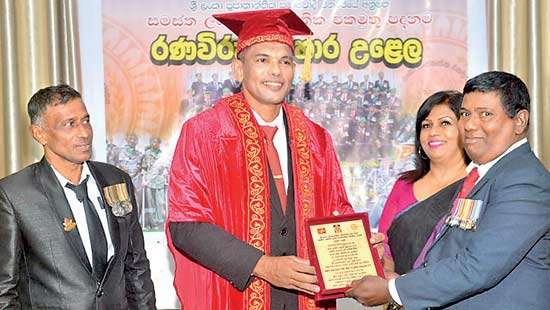 War heroes honoured by ACUCF
