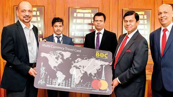 Bank of Ceylon introduces personalized multicurrency travel card to CB staff