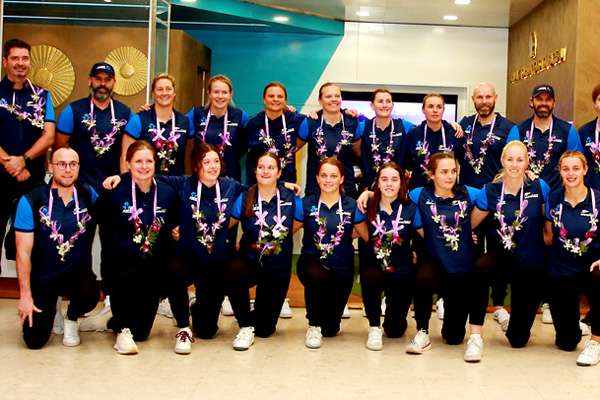 New Zealand National Women’s team arrive in Sri Lanka